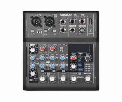 AuraSonics K4 компактный микшерный пульт в Катав-Ивановске