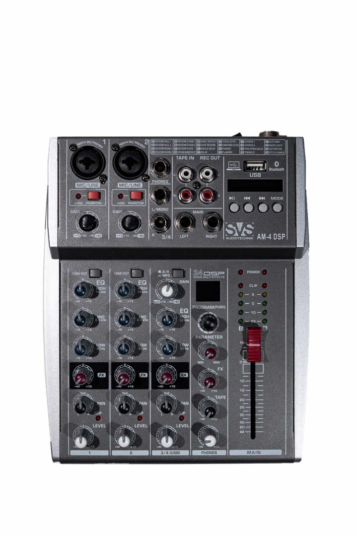 SVS Audiotechnik mixers AM-4 DSP Аналоговый микшерный пульт, 4-канала в Катав-Ивановске