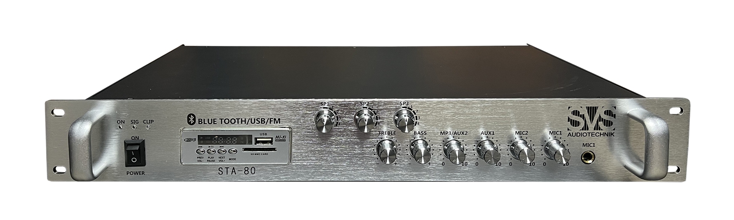SVS Audiotechnik STA-80 Микшер-усилитель для систем Public Address в Катав-Ивановске