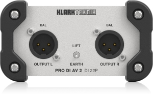 Klark Teknik DI 22P пассивный стерео директ-бокс в Катав-Ивановске